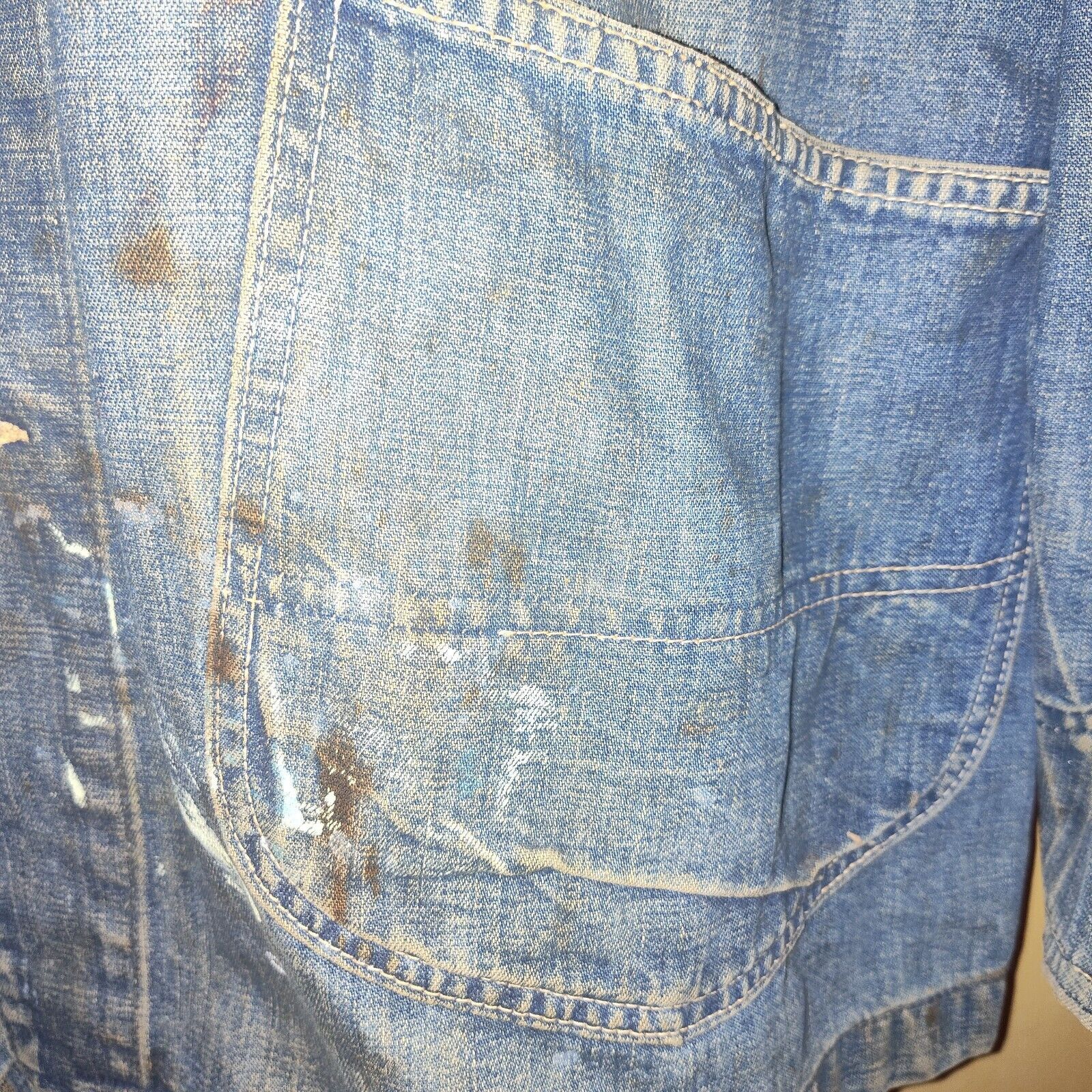 Lee Rare Lee 91-J vintage sanforized union denim chore 60 Size US L / EU 52-54 / 3 - 5 Thumbnail