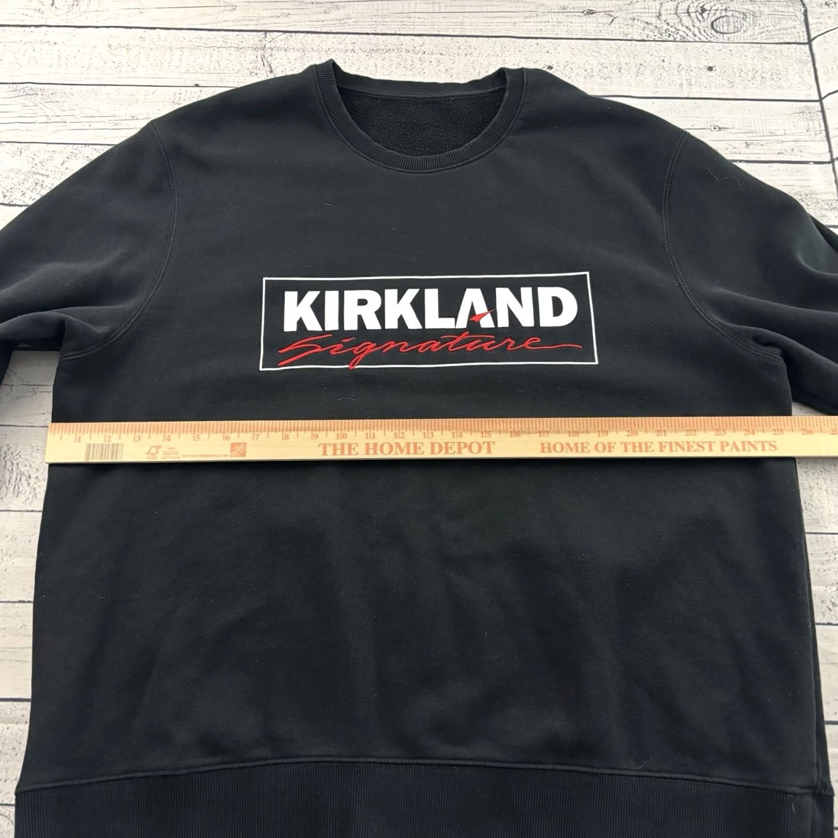Vintage Kirkland Signature Sweatshirt Pullover Mens XXL Black Size US XXL / EU 58 / 5 - 3 Thumbnail