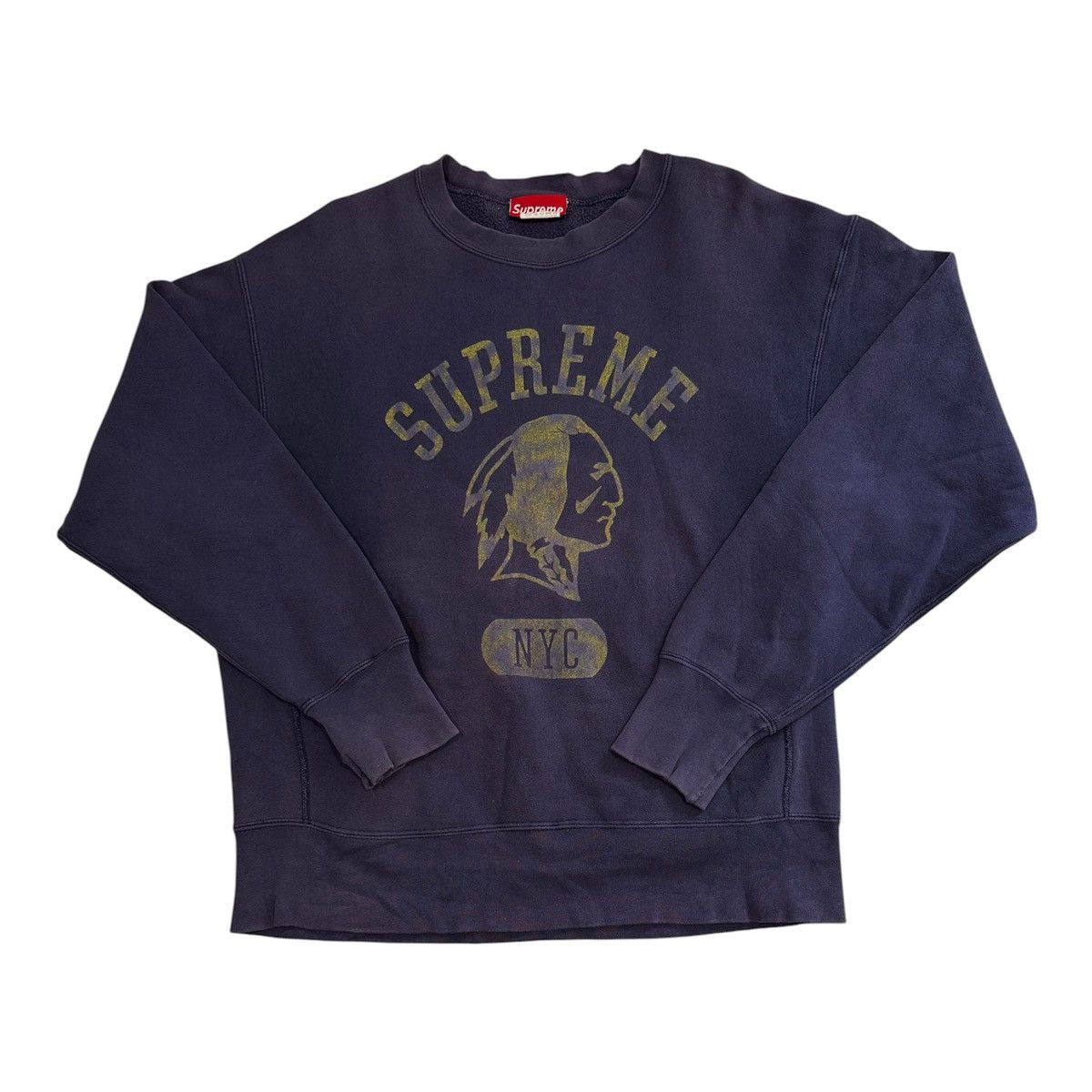 Supreme Supreme Chief Crewneck 1995 Size US L / EU 52-54 / 3 - 2 Thumbnail