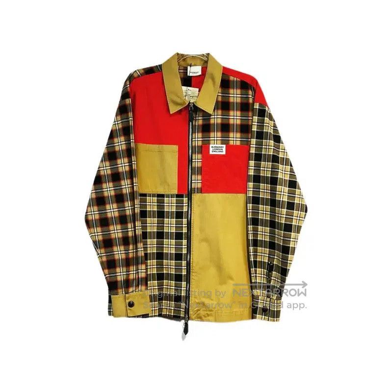 Burberry Burberry Women's Grey Cotton Jacket for Spring. Size S / US 4 / IT 40 - 1 Thumbnail