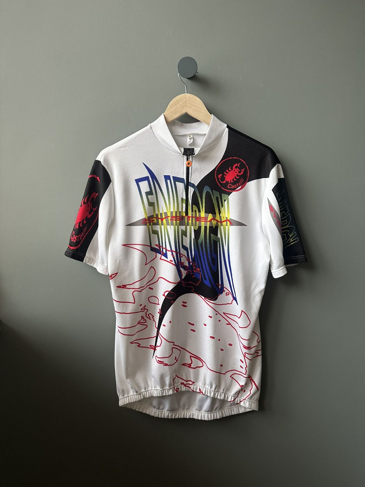 Bicycle Vintage Castelli Italy Made Cycle Jersey Size XL Size US XL / EU 56 / 4 - 1 Thumbnail