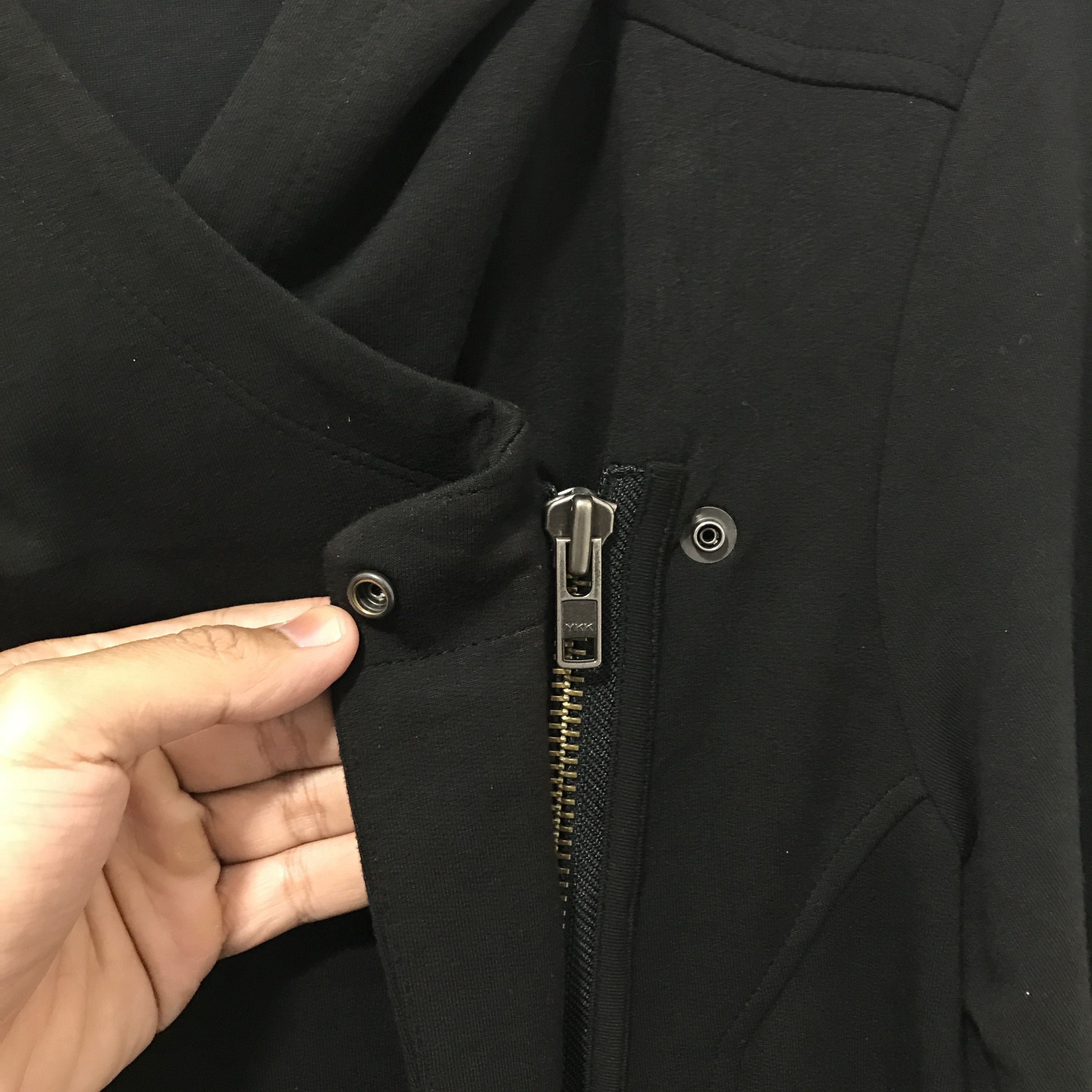 Helmut Lang HELMUT LANG ASYMETRYCAL HOODIE BLACK Size M / US 6-8 / IT 42-44 - 4 Thumbnail