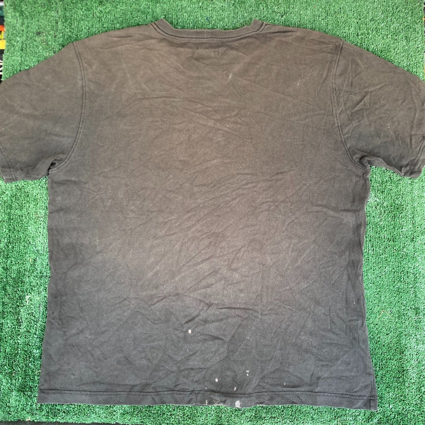 Carhartt Vintage Y2K Carhartt Logo Shirt Workwear Grunge Punk Tee Size US XXL / EU 58 / 5 - 5 Thumbnail