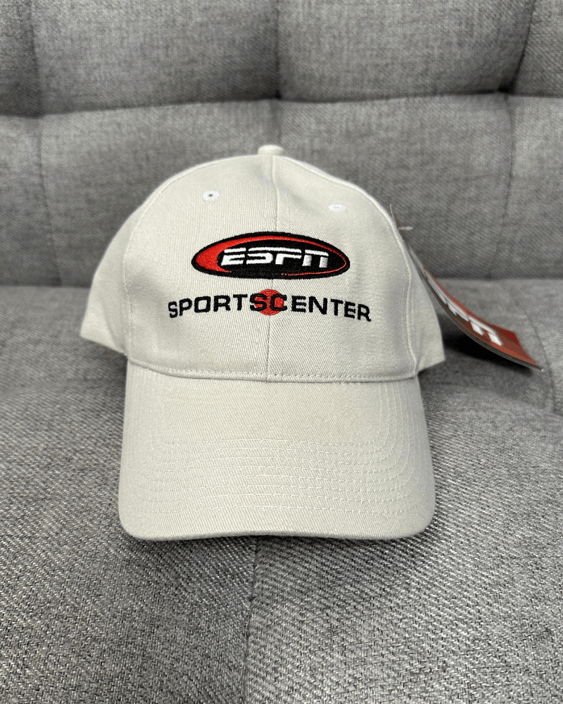 Vintage NWT - Vintage ESPN SportsCenter Strap Back Cap Hat Size ONE SIZE - 1 Thumbnail