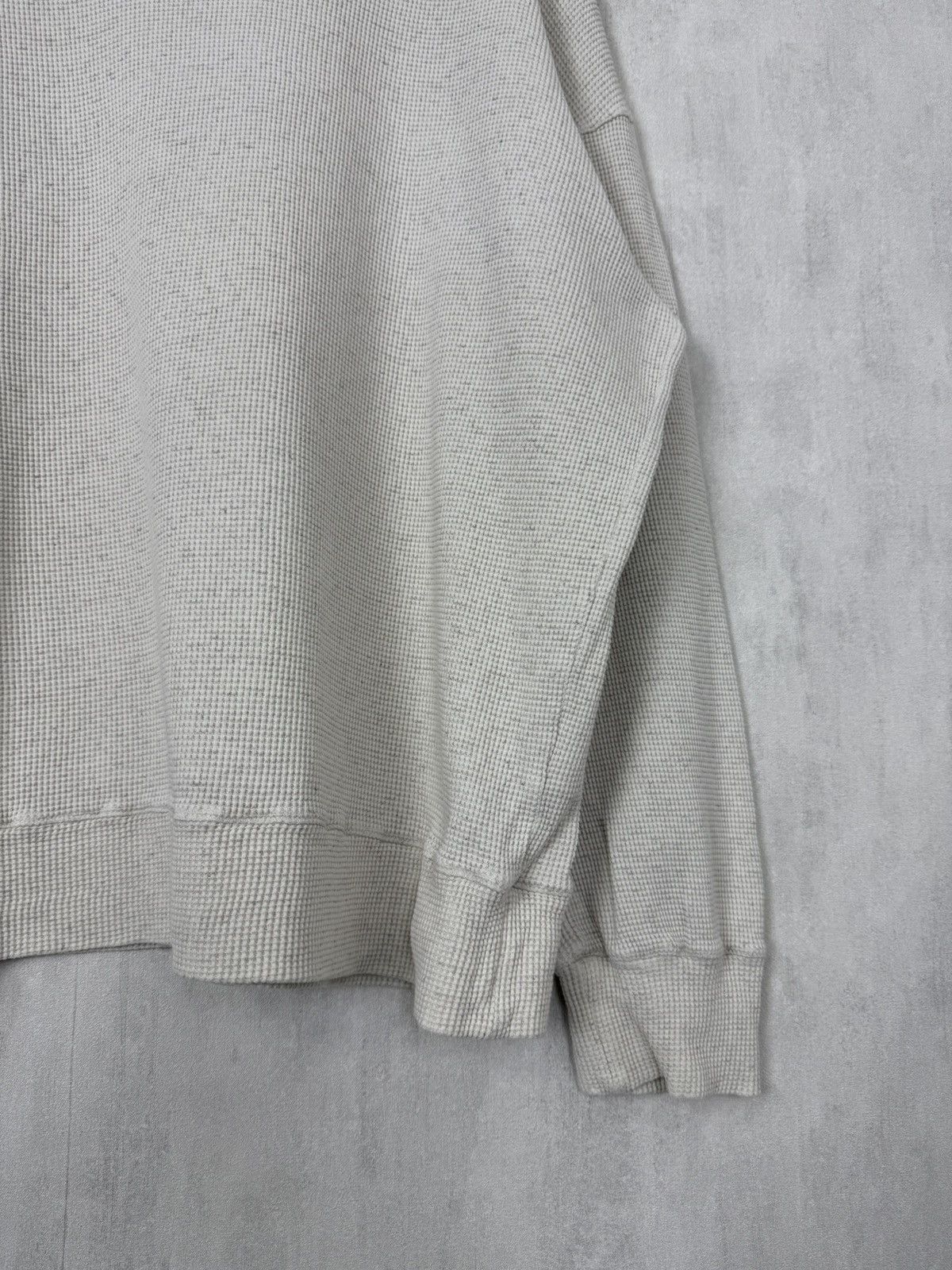 Universal Works Universal Works Men’s Waffle Knit Cotton Sweatshirt Size M Size US M / EU 48-50 / 2 - 5 Thumbnail