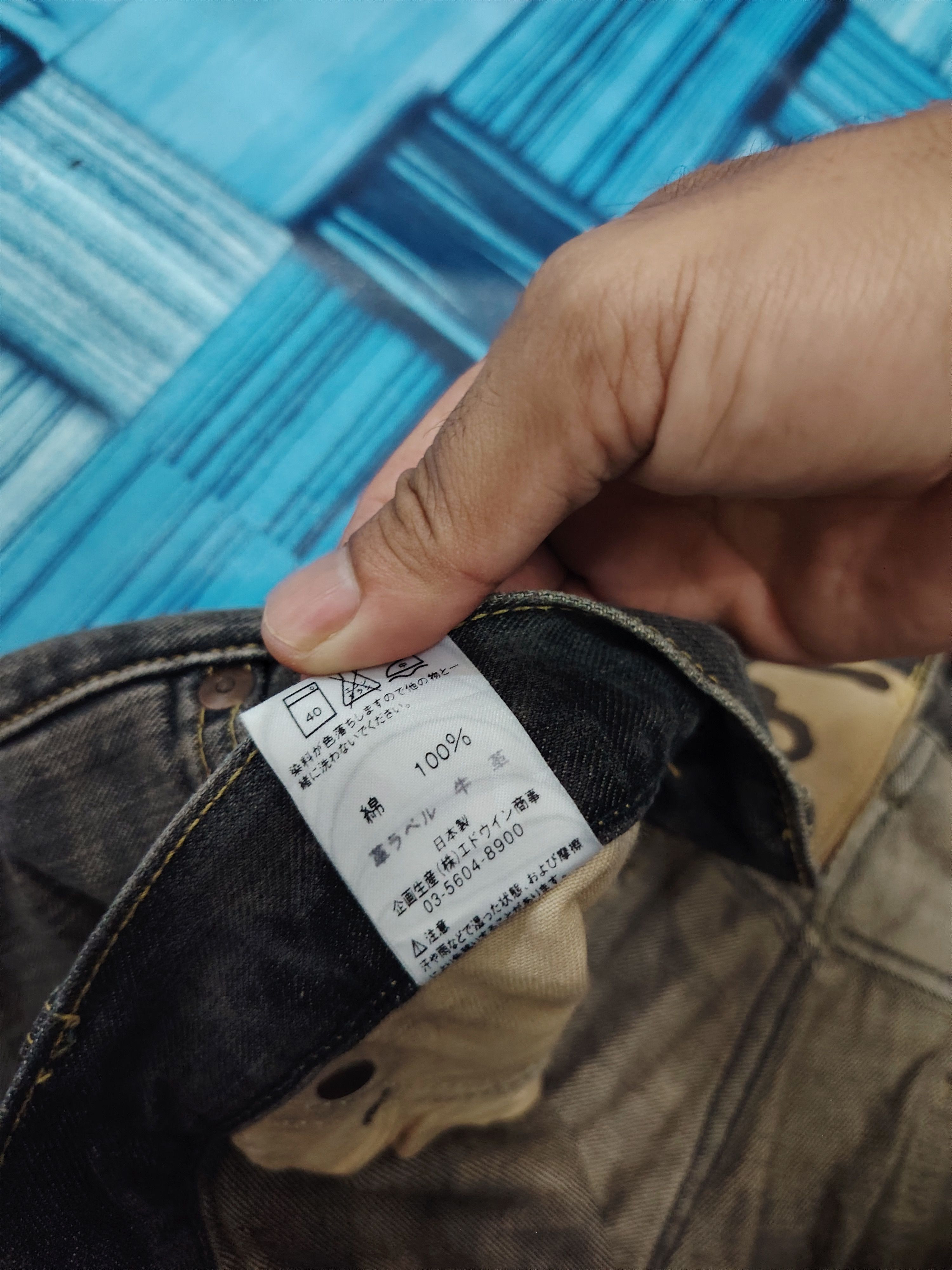 Lee × Number (N)ine Japanese Lee Flared Jeans Distressed Denim Size US 30 / EU 46 - 12 Thumbnail