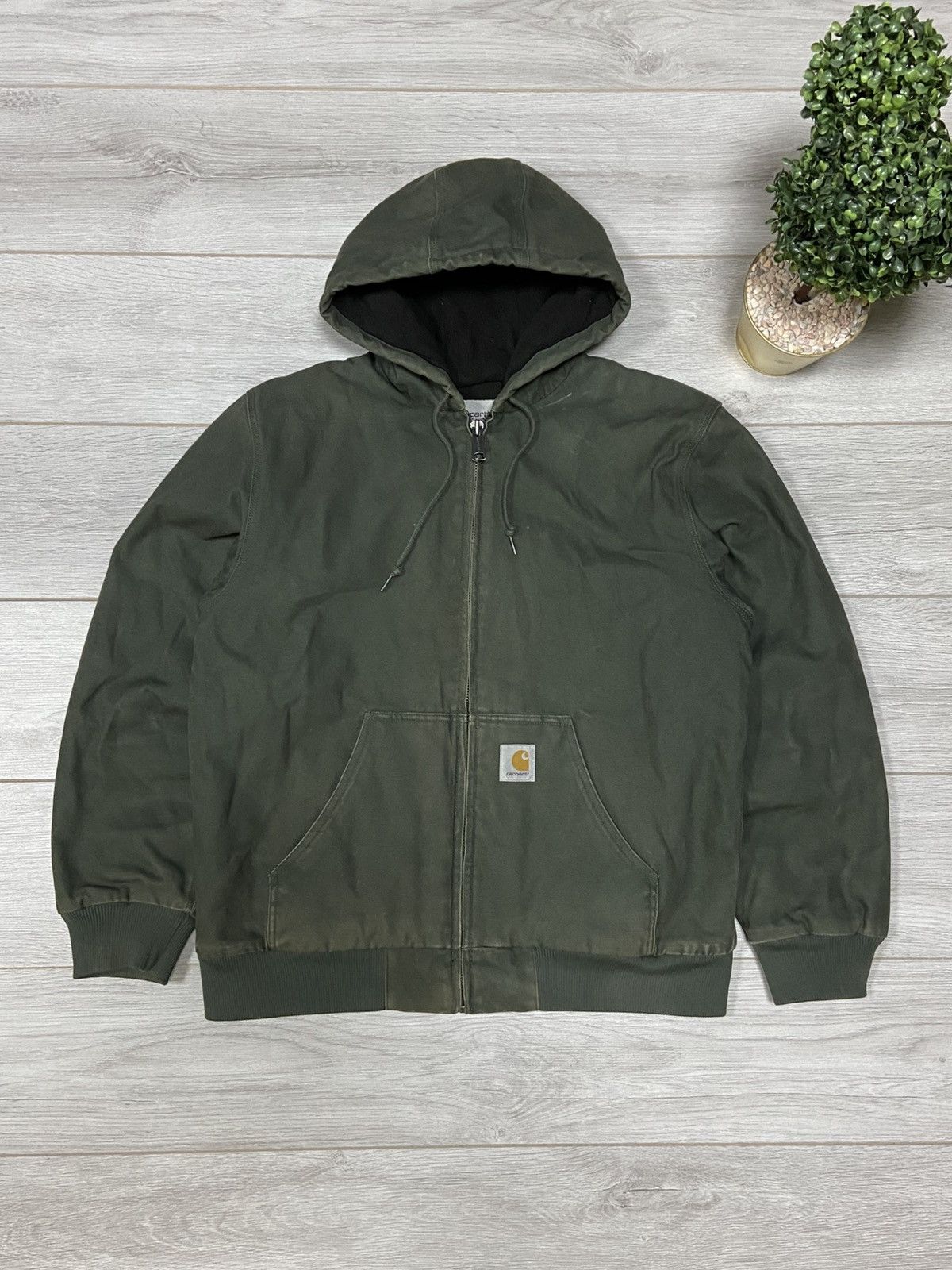 Carhartt Carhartt vintage active jacket thinsulate distressed work Size US XL / EU 56 / 4 - 1 Thumbnail