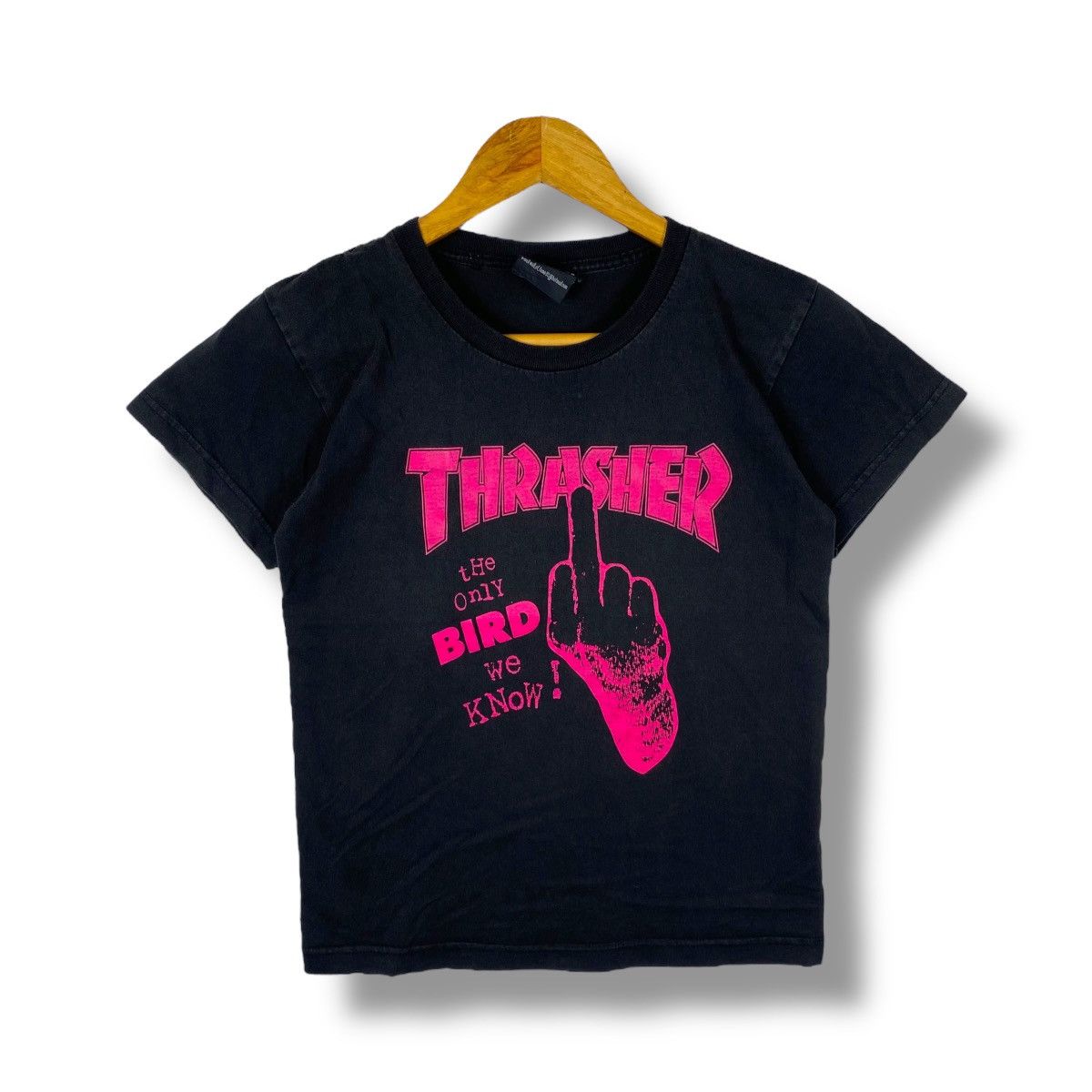 Thrasher Vintage 00's THRASHER The Only Bird We Know Skate Distressed Size US S / EU 44-46 / 1 - 1 Thumbnail