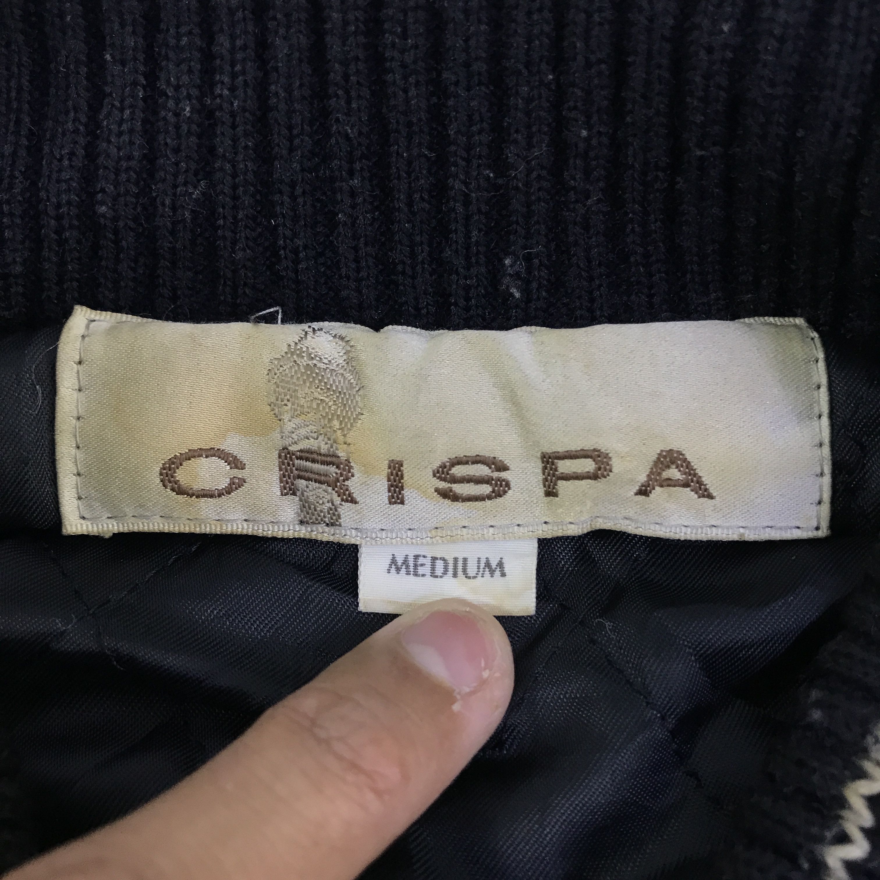 Japanese Brand Vintage crispa Snap button Varsity jacket K123B12 Size US M / EU 48-50 / 2 - 13 Thumbnail