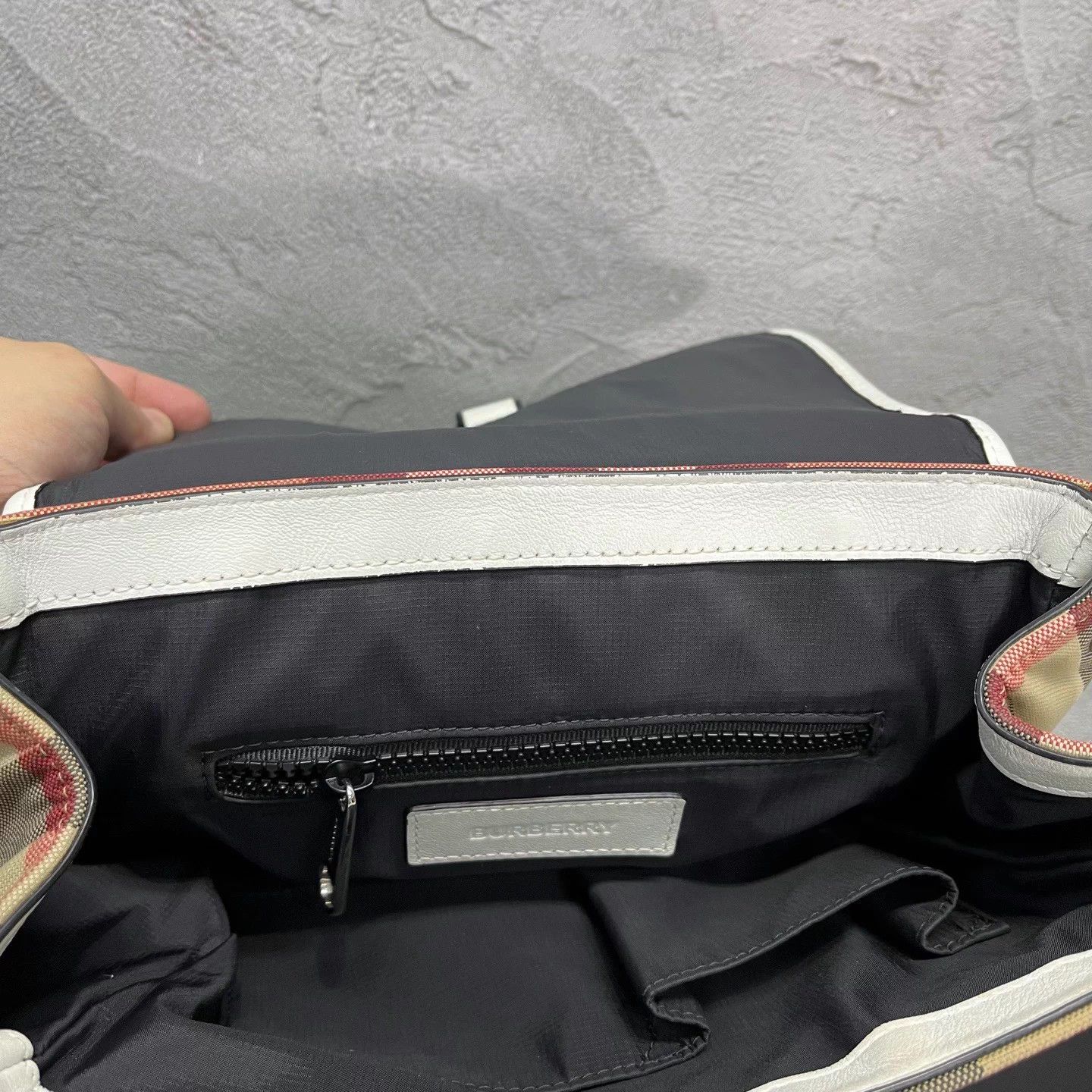 Burberry Burberry Classic Check Backpack Near New Size ONE SIZE - 8 Thumbnail