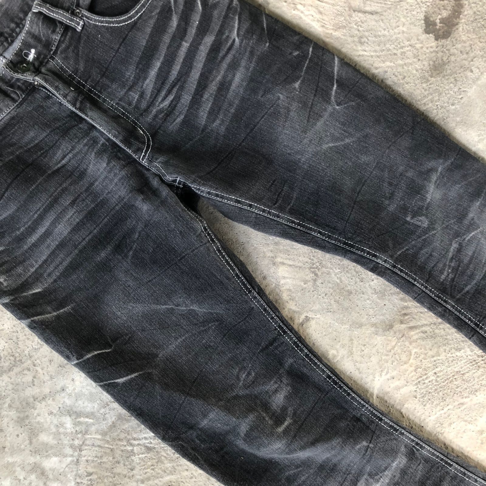 If Six Was Nine × KMRii × Le Grande Bleu (L.G.B.) Semantic Design Mudah Jeans Size US 32 / EU 48 - 7 Thumbnail