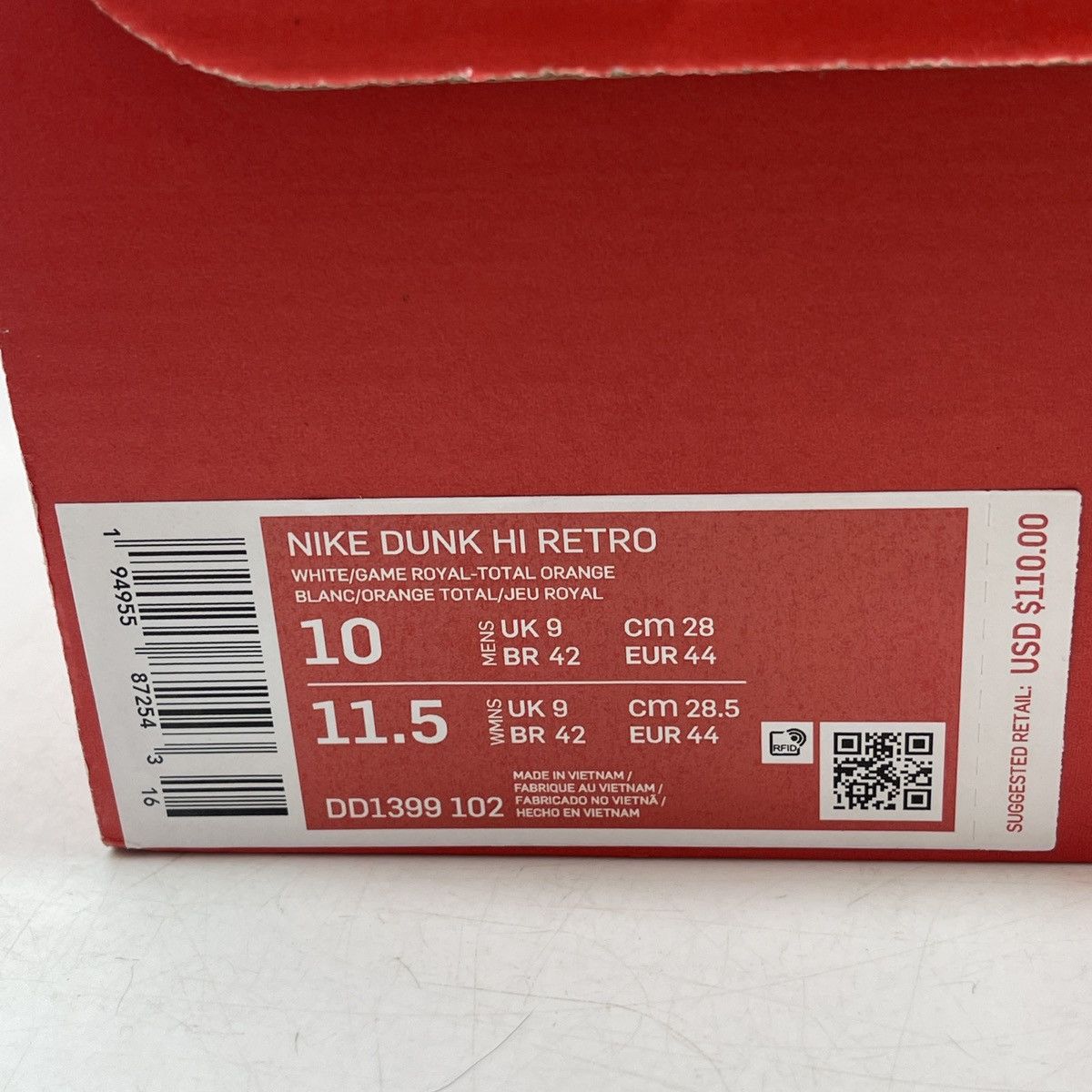 Nike Dunk high Kentucky Size US 10 / EU 43 - 9 Thumbnail