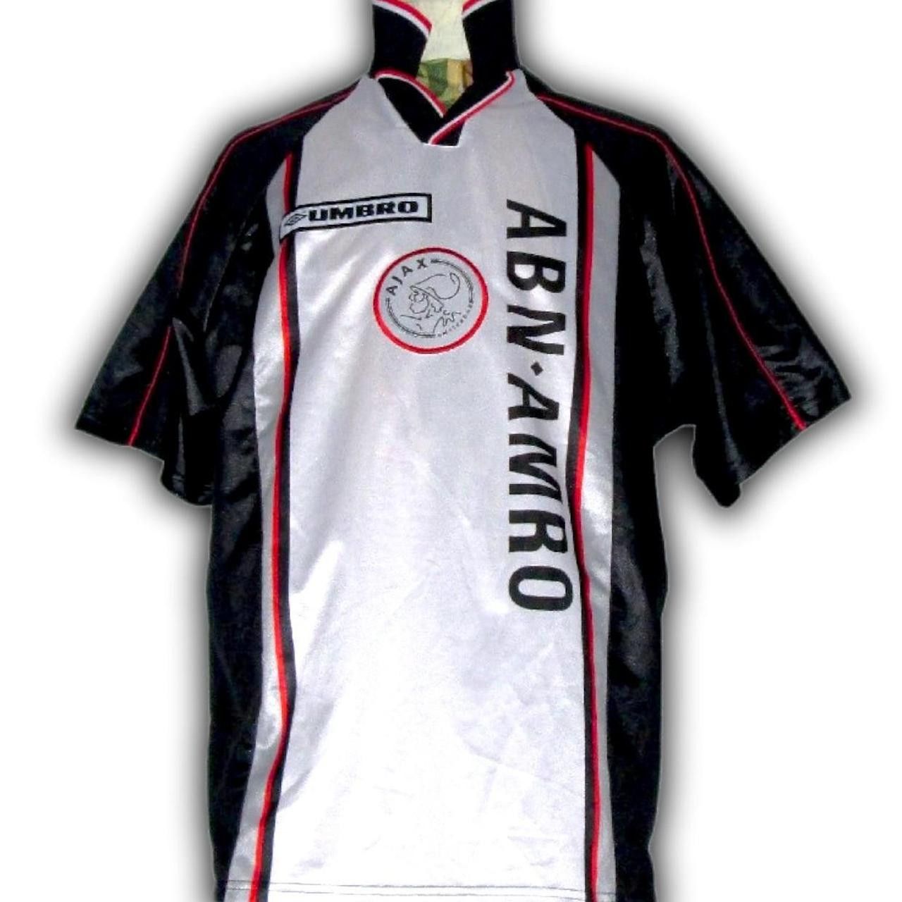 Umbro Ajax Amsterdam Netherlands 1998 1999 Away Shirt Jersey Size US L / EU 52-54 / 3 - 1 Thumbnail