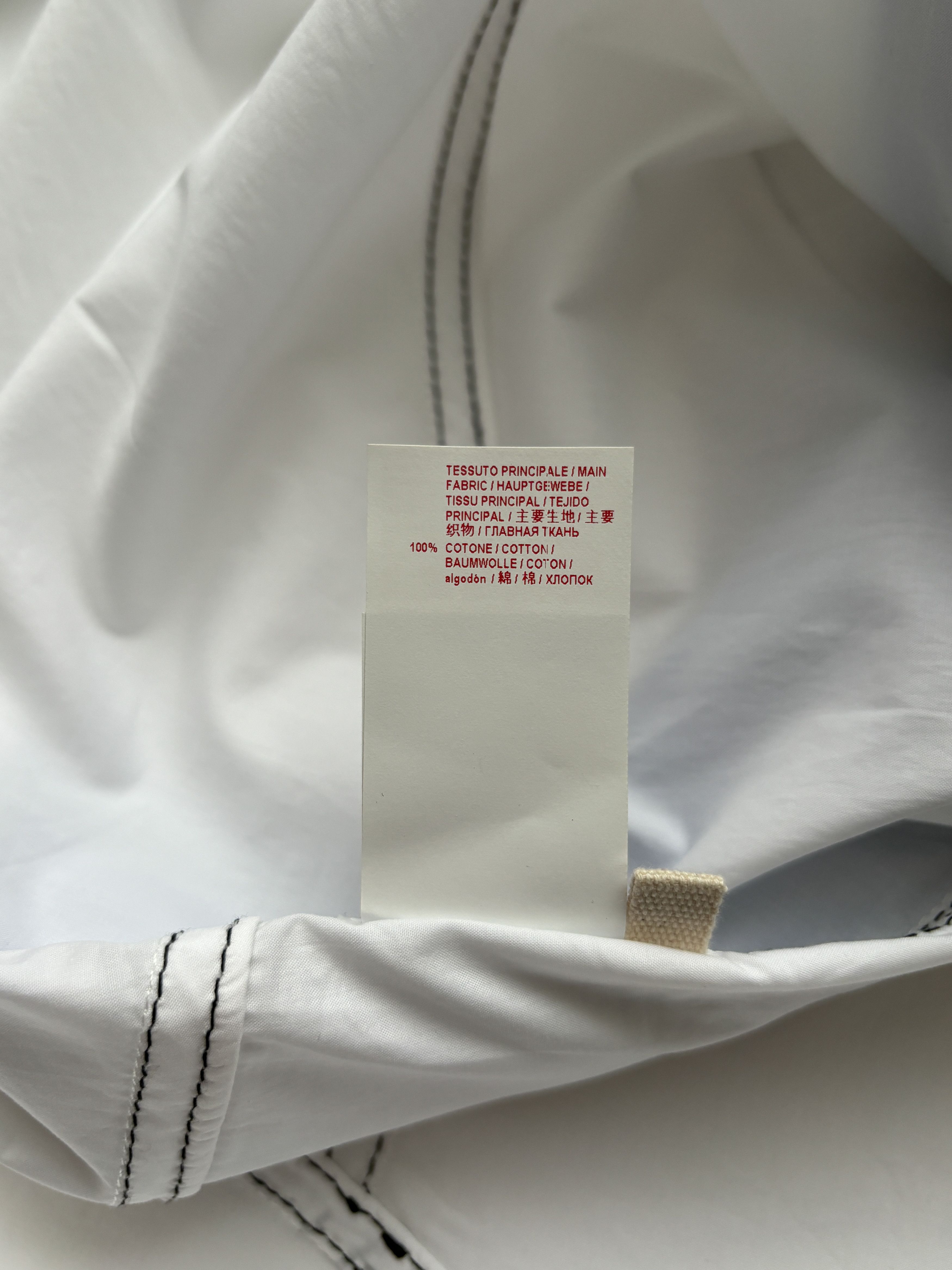 Marni ⚡️QUICK SALE⚡️Marni White with Blue Asymmetric Tank Top Size S / US 4 / IT 40 - 6 Thumbnail