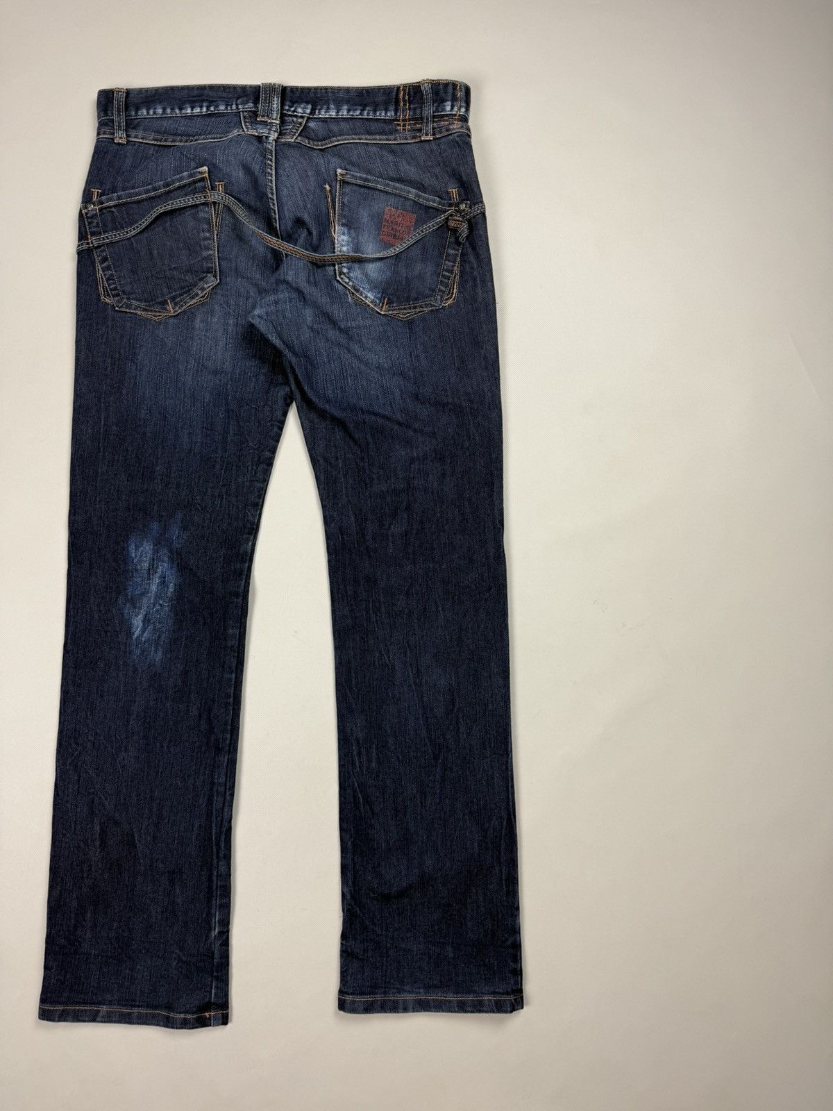 Marithe + Francois Girbaud Marithe Francois Girbaud Vintage Avant-Garde Denim Jeans Size US 32 / EU 48 - 20 Thumbnail