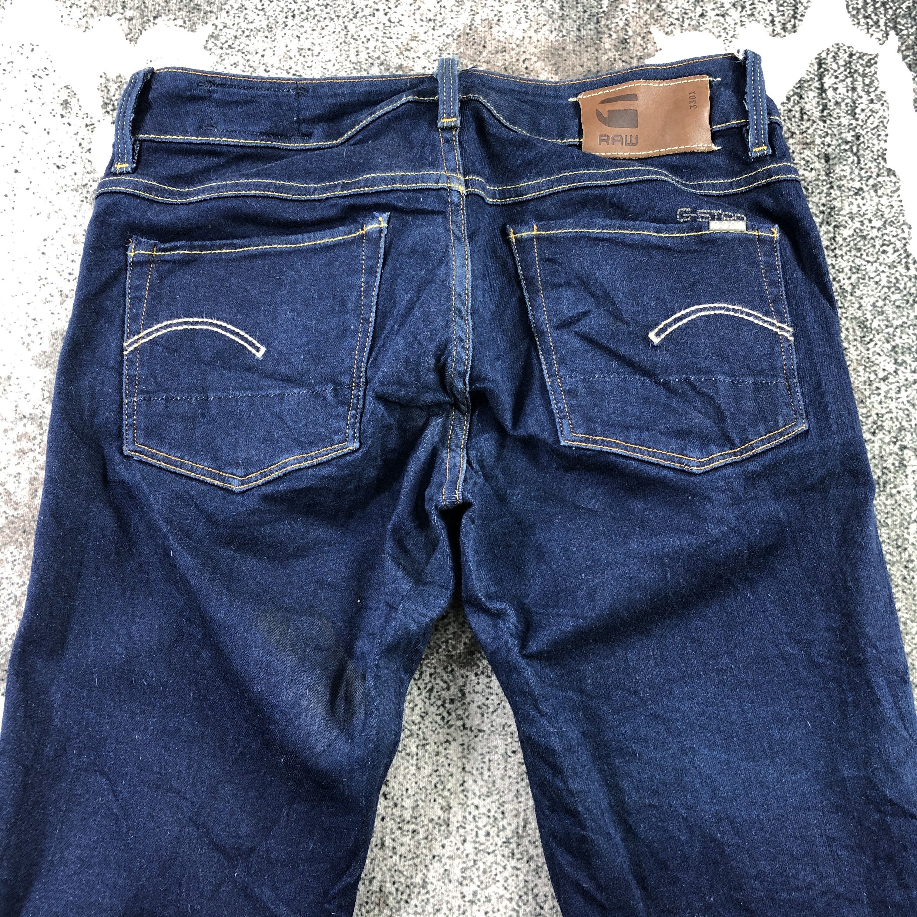 G-Star G Star Raw Jeans Blue Flare Denim KJ1273 Size US 26 / EU 42 - 4 Thumbnail