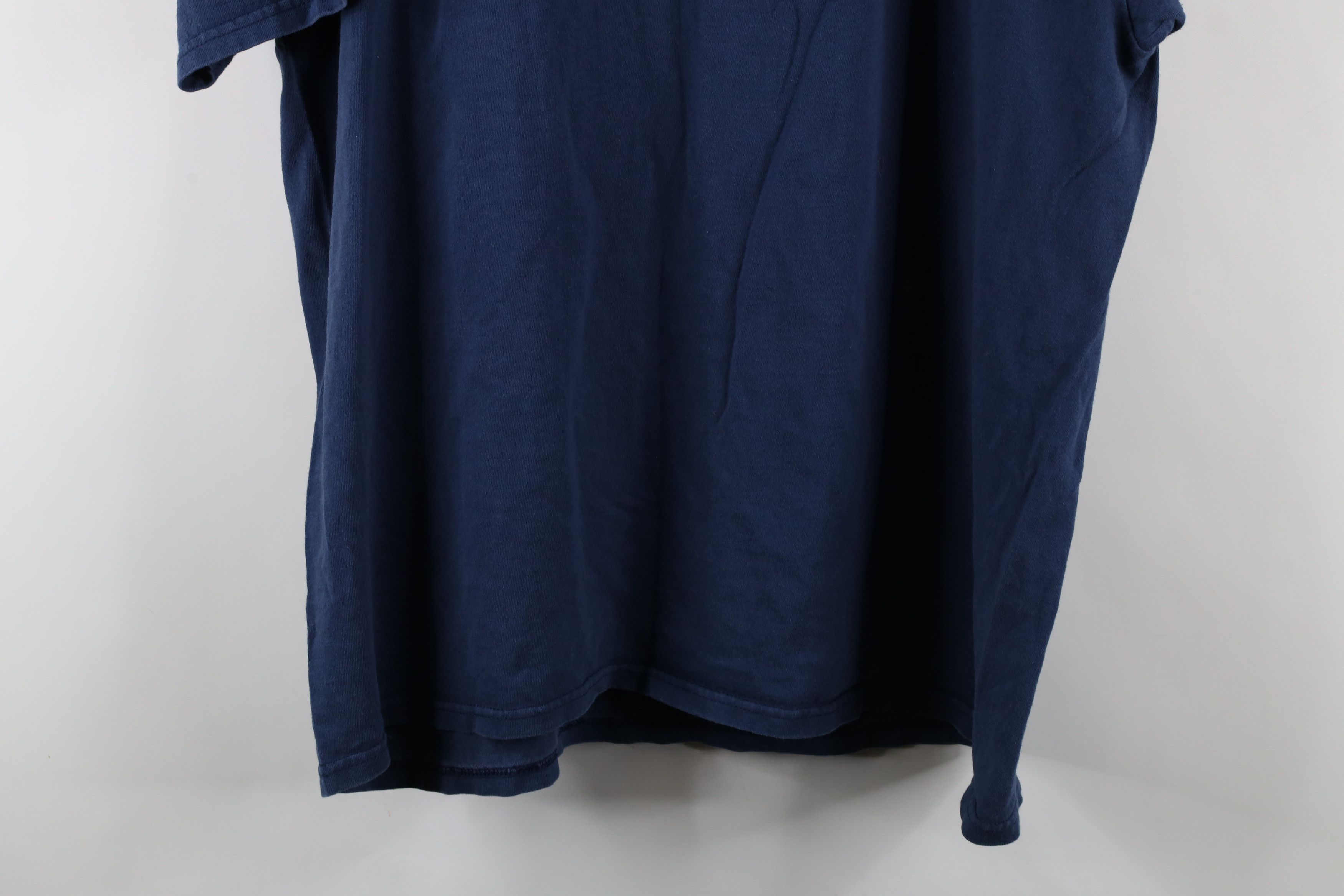 Nautica × Vintage Vintage 90s Nautica Out Deep Sea Supply Diving T-Shirt Blue Size US XXL / EU 58 / 5 - 12 Thumbnail