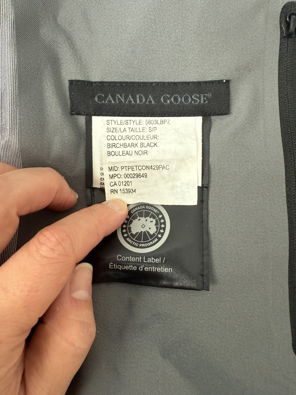 Canada Goose Canada Goose Trinity rain jacket small 5603LBPZ birchbark Size S / US 4 / IT 40 - 7 Thumbnail