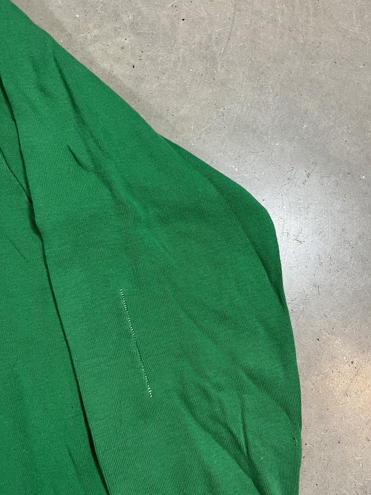 Vintage Vintage 80s US Military Flight Deck Jersey Shirt Green Size US L / EU 52-54 / 3 - 5 Thumbnail