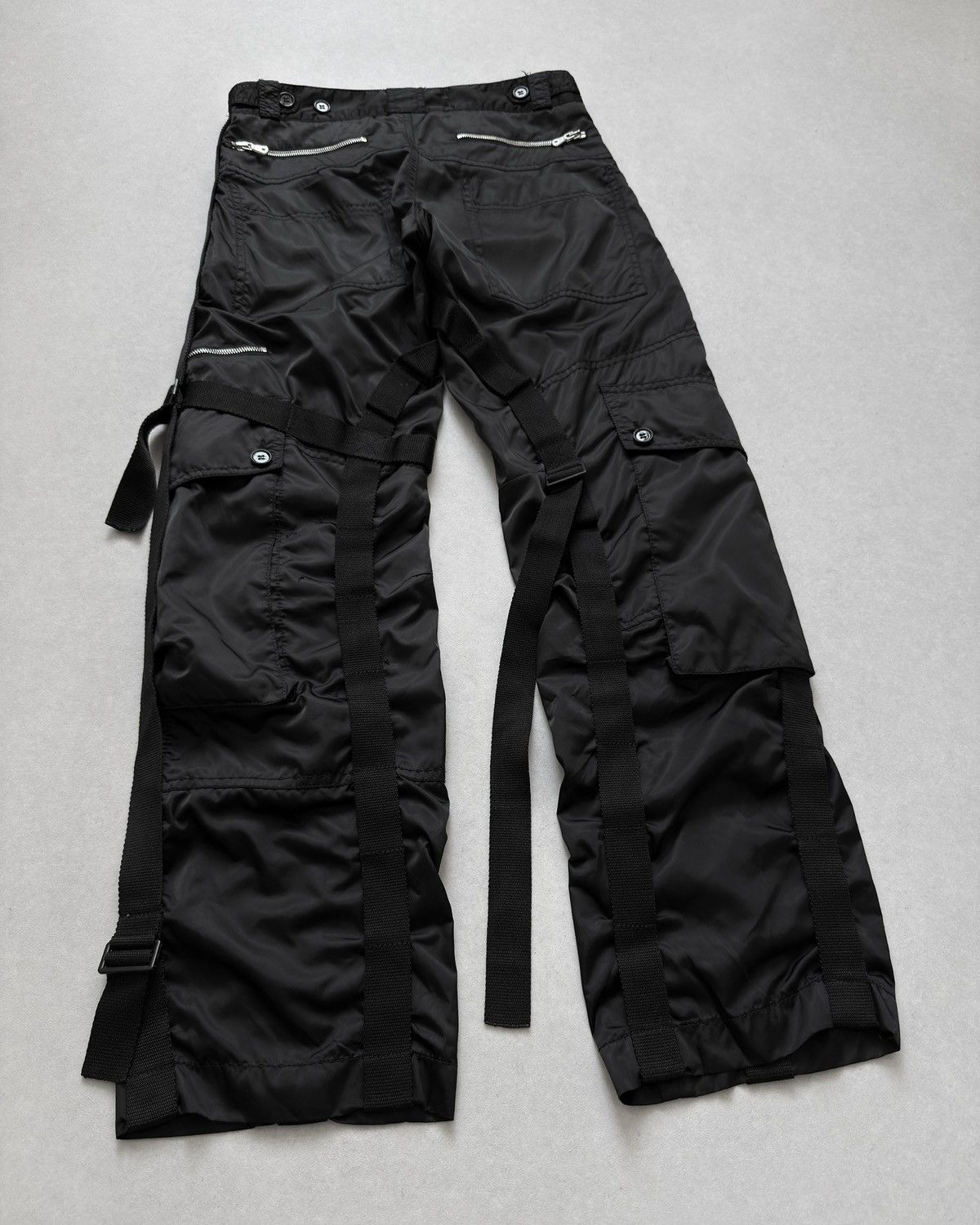 Dolce & Gabbana FW 2003 Dolce & Gabbana Parachute Bondage Pants Size US 30 / EU 46 - 3 Thumbnail