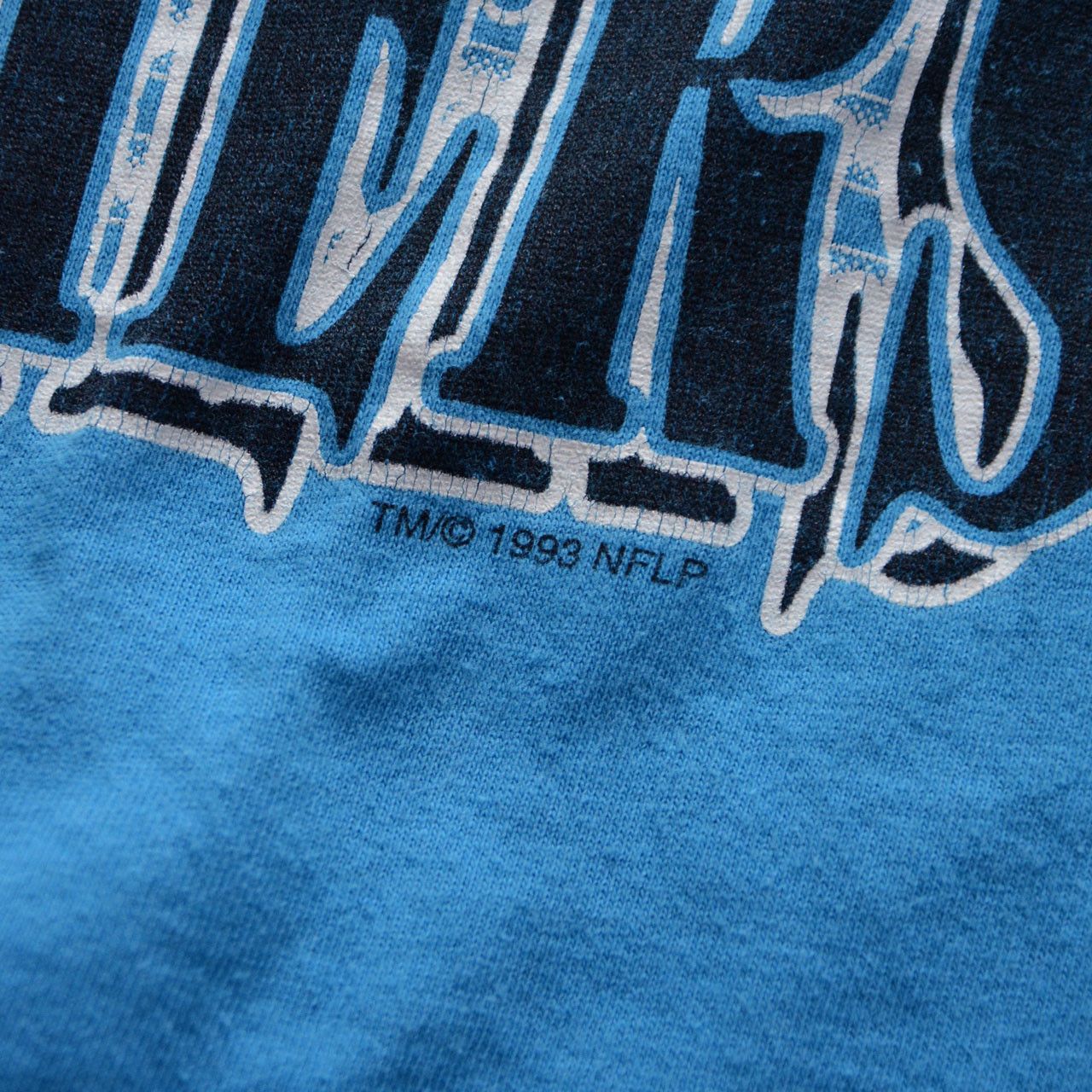 NFL × Vintage Carolina Panthers 93s Vintage T-shirt USA made single stitch Size US L / EU 52-54 / 3 - 8 Thumbnail
