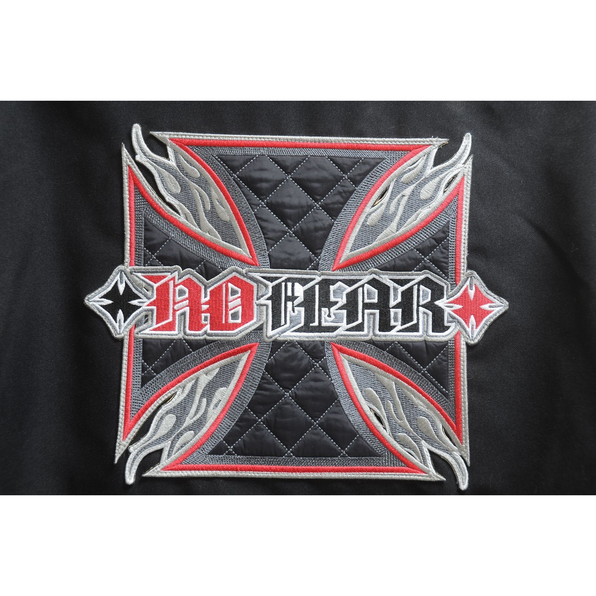 No Fear VTG 90s NO FEAR Men's MD Moto Skate BMX Embroidered Patch Ja Size US M / EU 48-50 / 2 - 2 Thumbnail