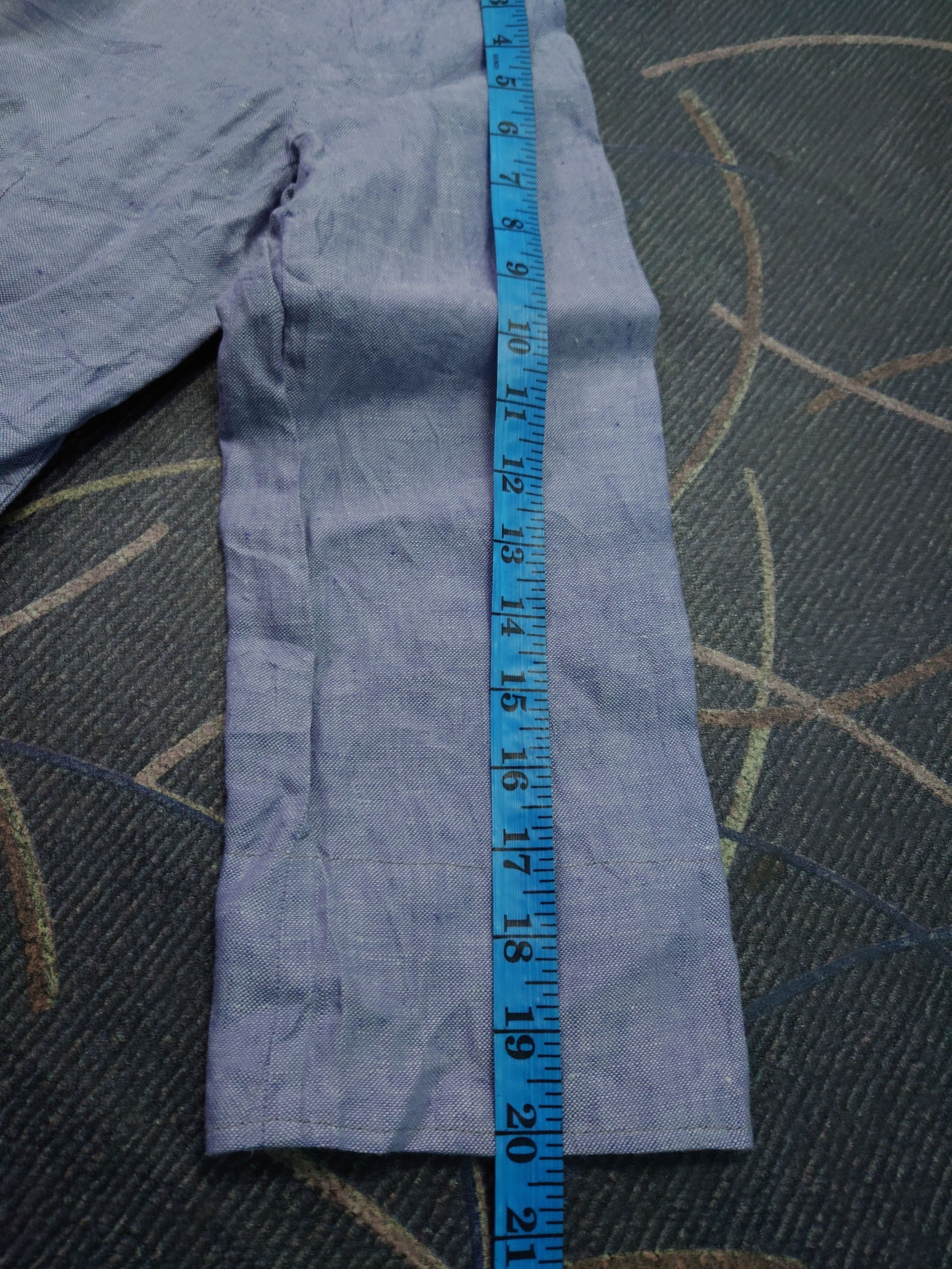45rpm Archival 45rpm Japan 100% Linen Chore Jacket / Work Coat Size M / US 6-8 / IT 42-44 - 7 Thumbnail