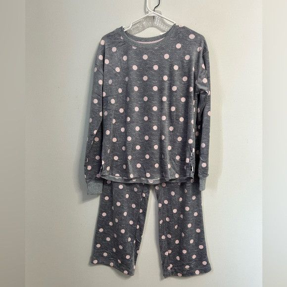 Kate Spade Kate Spade Grey & Pink Fleece Pyjama Set Size ONE SIZE - 1 Thumbnail
