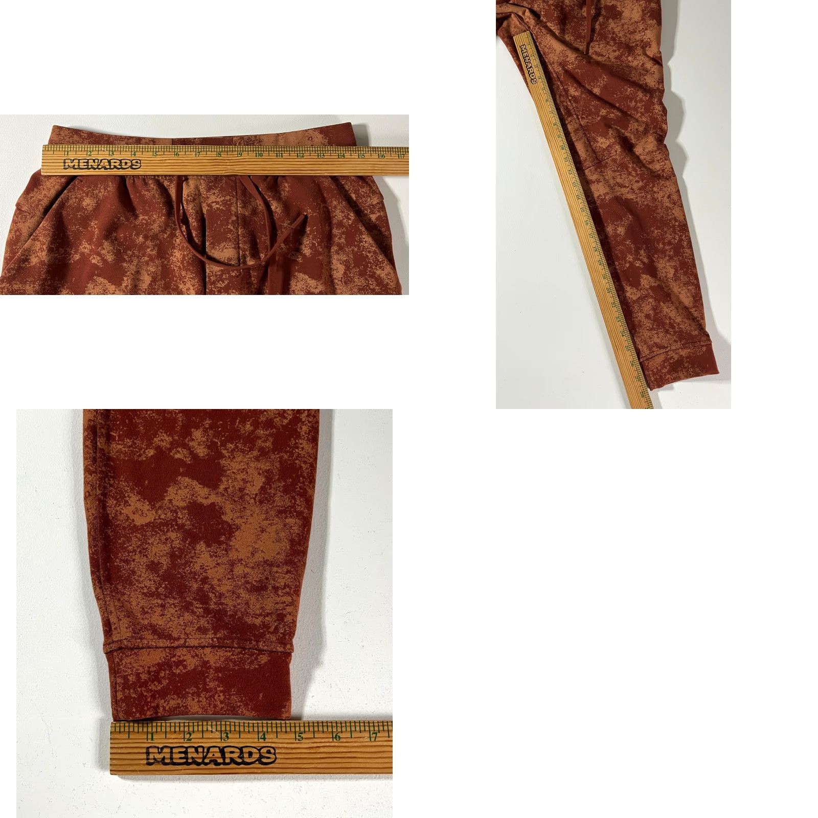 Lululemon Lululemon Men's City Sweat Jogger French Terry Astral Dark Terracotta Dsrt Sz M Size US 31 - 9 Thumbnail