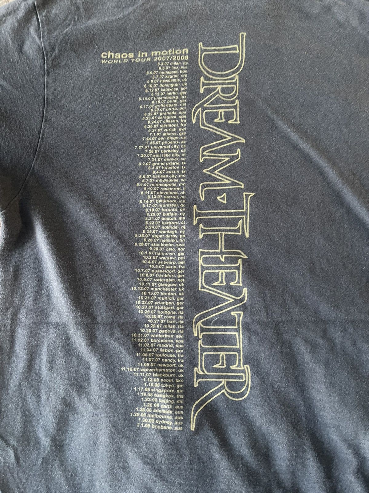 Band Tees × Vintage 🔥HOT🔥VINTAGE Y2K DREAM THEATER WORLD TOUR VERY RARE Size US XL / EU 56 / 4 - 6 Thumbnail