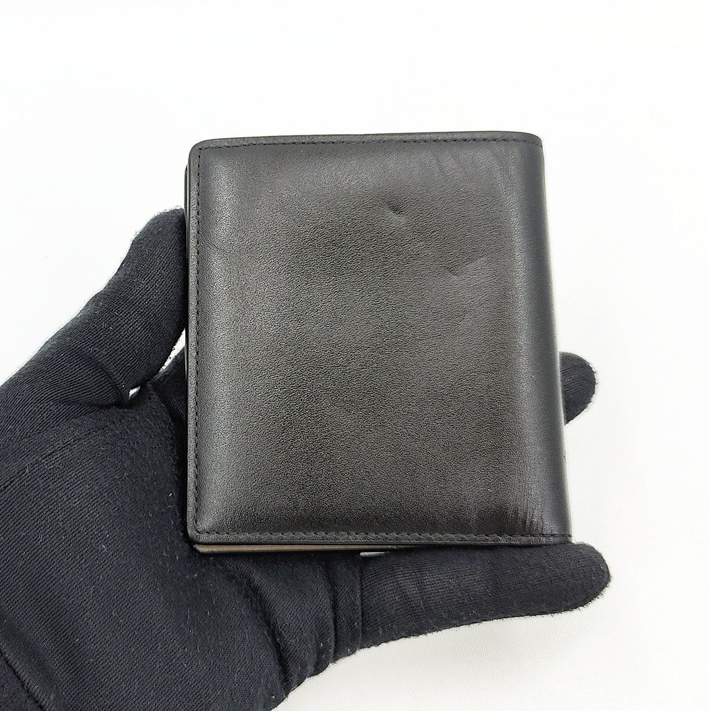 Leather ILMO full leather bi-fold two tone wallet Size ONE SIZE - 5 Thumbnail