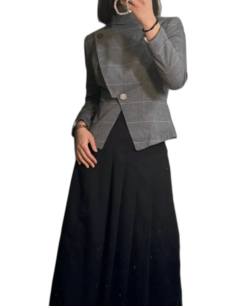 Vivienne Westwood Vivienne Westwood Red Label Gray Plaid Blazer - dmc Size M / US 6-8 / IT 42-44 - 1 Thumbnail
