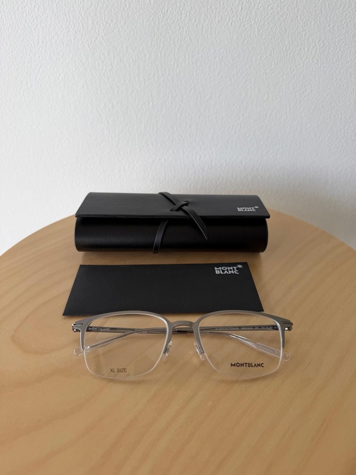 Montblanc New montblanc optical glasses frames eyeglasses MB0234OK 005 Size ONE SIZE - 1 Thumbnail