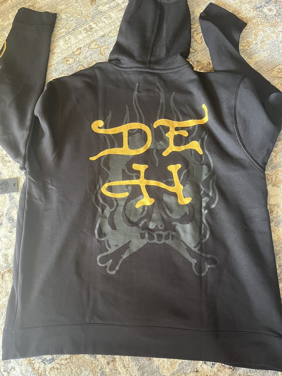 Ed Hardy Mens XL Eagle Snake Skull Flame Y2K Size US XL / EU 56 / 4 - 7 Thumbnail