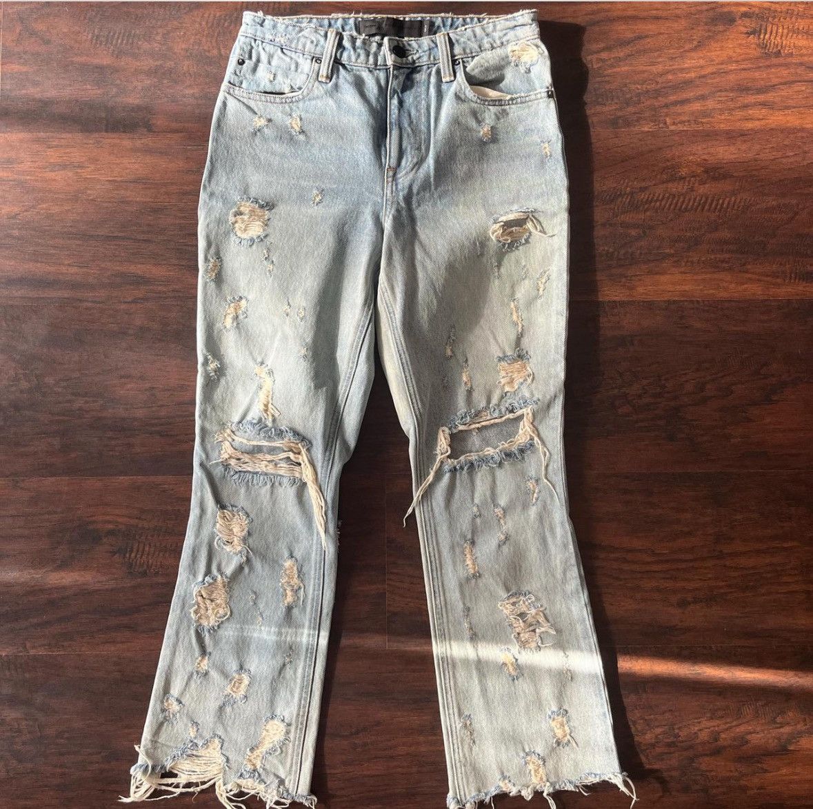 Alexander Wang Alexander Wang Distressed Jeans Size US 27 - 1 Thumbnail