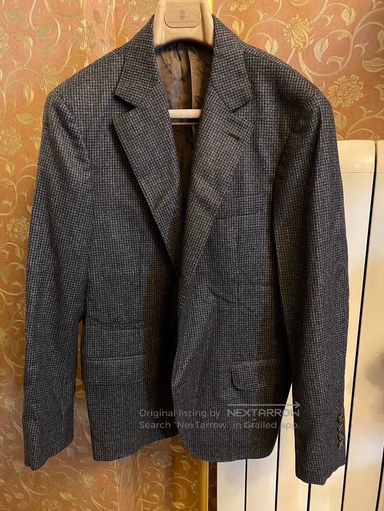 Brunello Cucinelli Brunello Cucinelli Wool suit jacket Size 50L - 1 Thumbnail