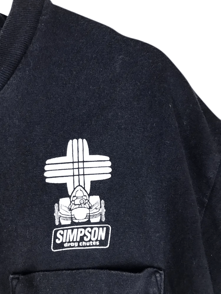 American Apparel Simpson Race Apparel Drag Chutes Tshirts Size US L / EU 52-54 / 3 - 5 Thumbnail