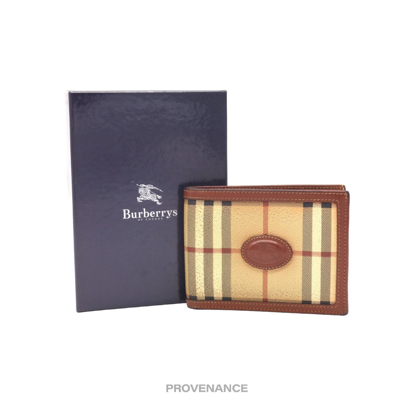 🔴 Burberry Bifold Wallet Nova Check