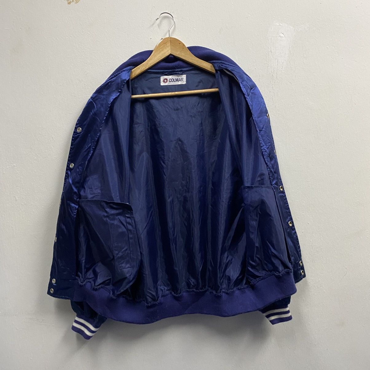 Colmar Vintage Colmar Italy Spell Out Big Logo Baseball Jacket Size US M / EU 48-50 / 2 - 3 Thumbnail