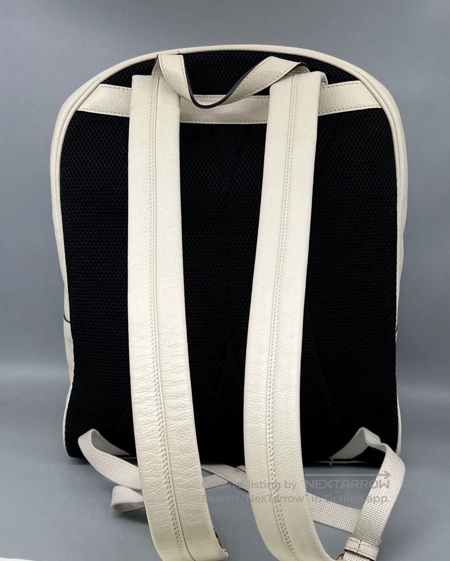 Gucci gucci white leather print backpack for unisex. Size ONE SIZE - 2 Thumbnail