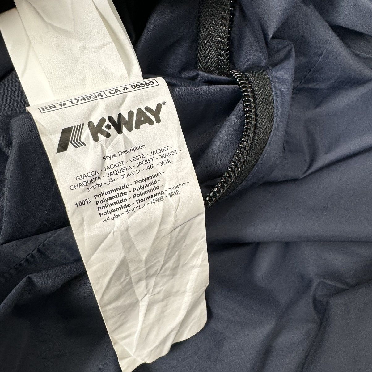 Comme des Garcons 🔥CDG PLAY X KWAY HOODIE WINDBREAKER JACKET Size US XL / EU 56 / 4 - 13 Thumbnail
