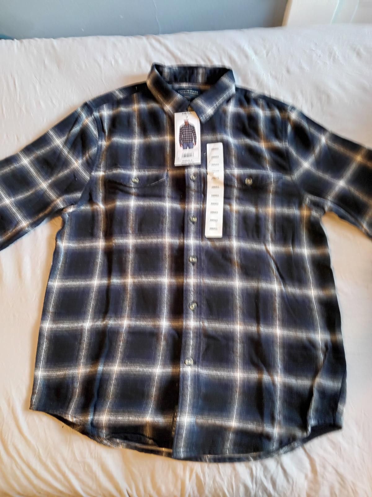 Lucky Brand Lucky Brand Men's Plaid Flannel Shirt - Size Small Size US S / EU 44-46 / 1 - 1 Thumbnail
