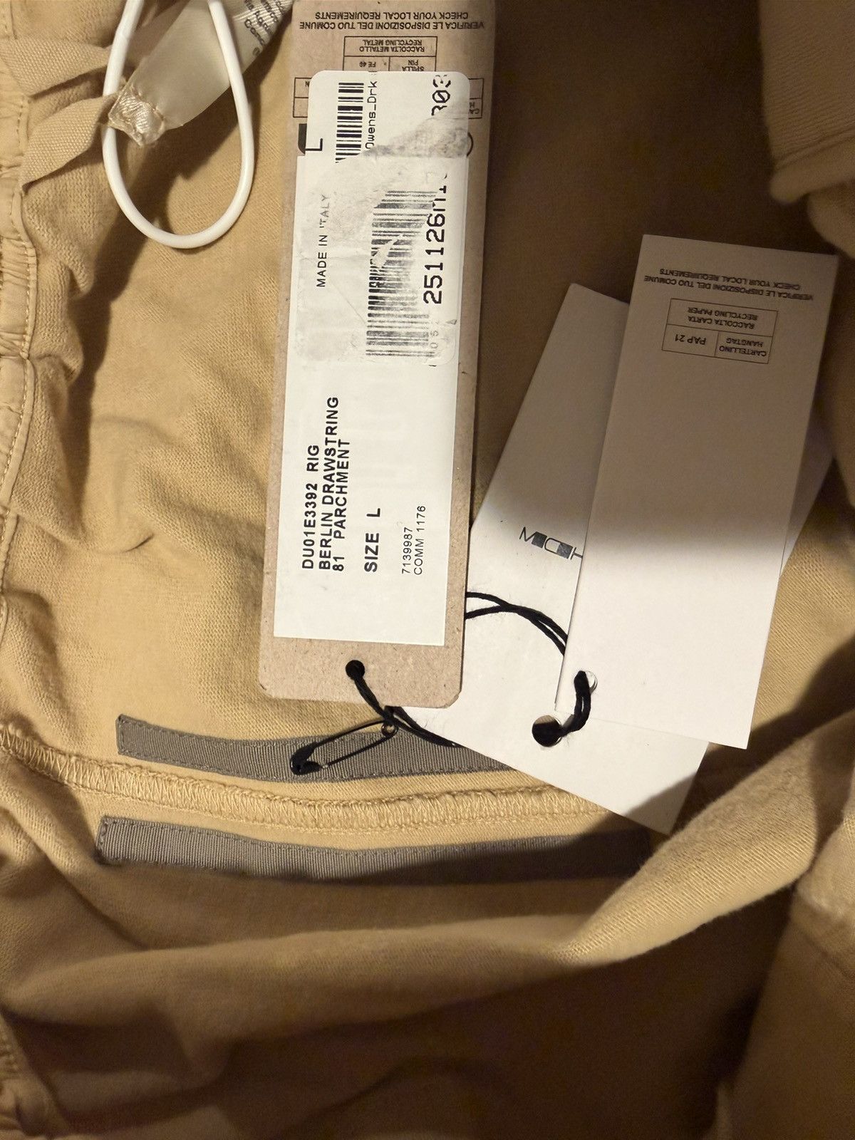 Rick Owens Rick Owens mens pants. XL. $990 Size US 36 / EU 52 - 8 Thumbnail