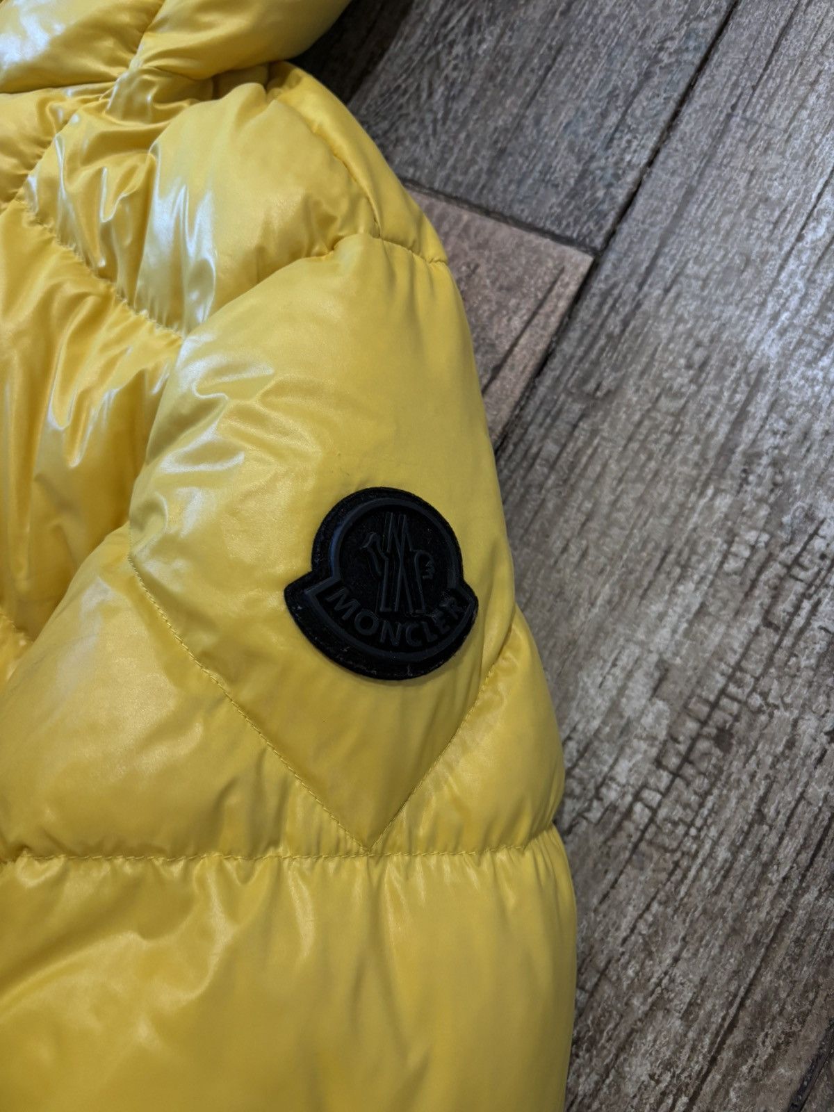 Moncler $1750 Yellow Dougnac Giubbotto Puffer Jacket Size US M / EU 48-50 / 2 - 3 Thumbnail