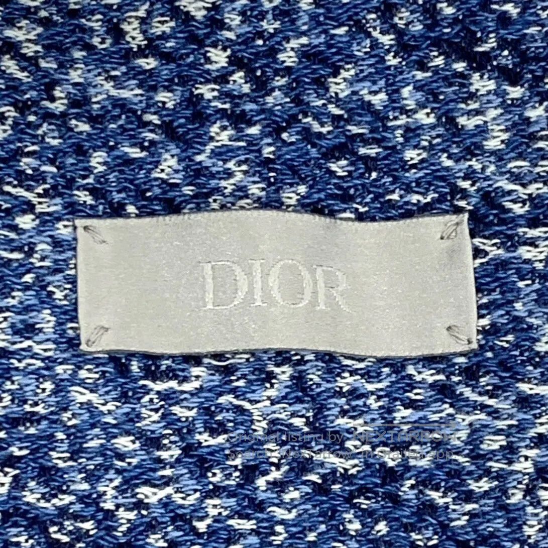 Dior Dior Blue logo lettered hooded zip-up jacket| Size US S / EU 44-46 / 1 - 6 Thumbnail