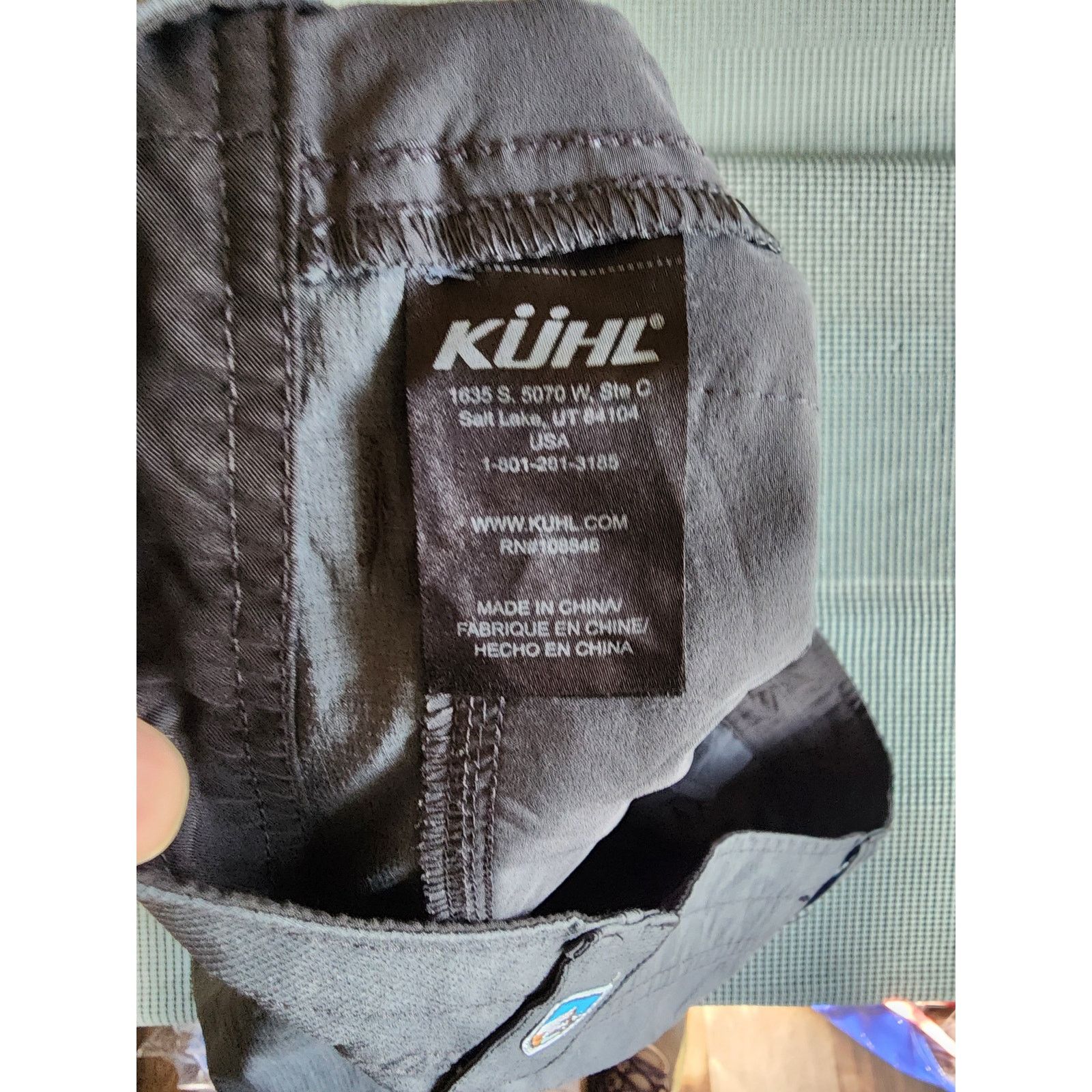 Kuhl KUHL Men's Size 32 Gray Tech Cargo Shorts RN108845 Size US 32 / EU 48 - 4 Thumbnail