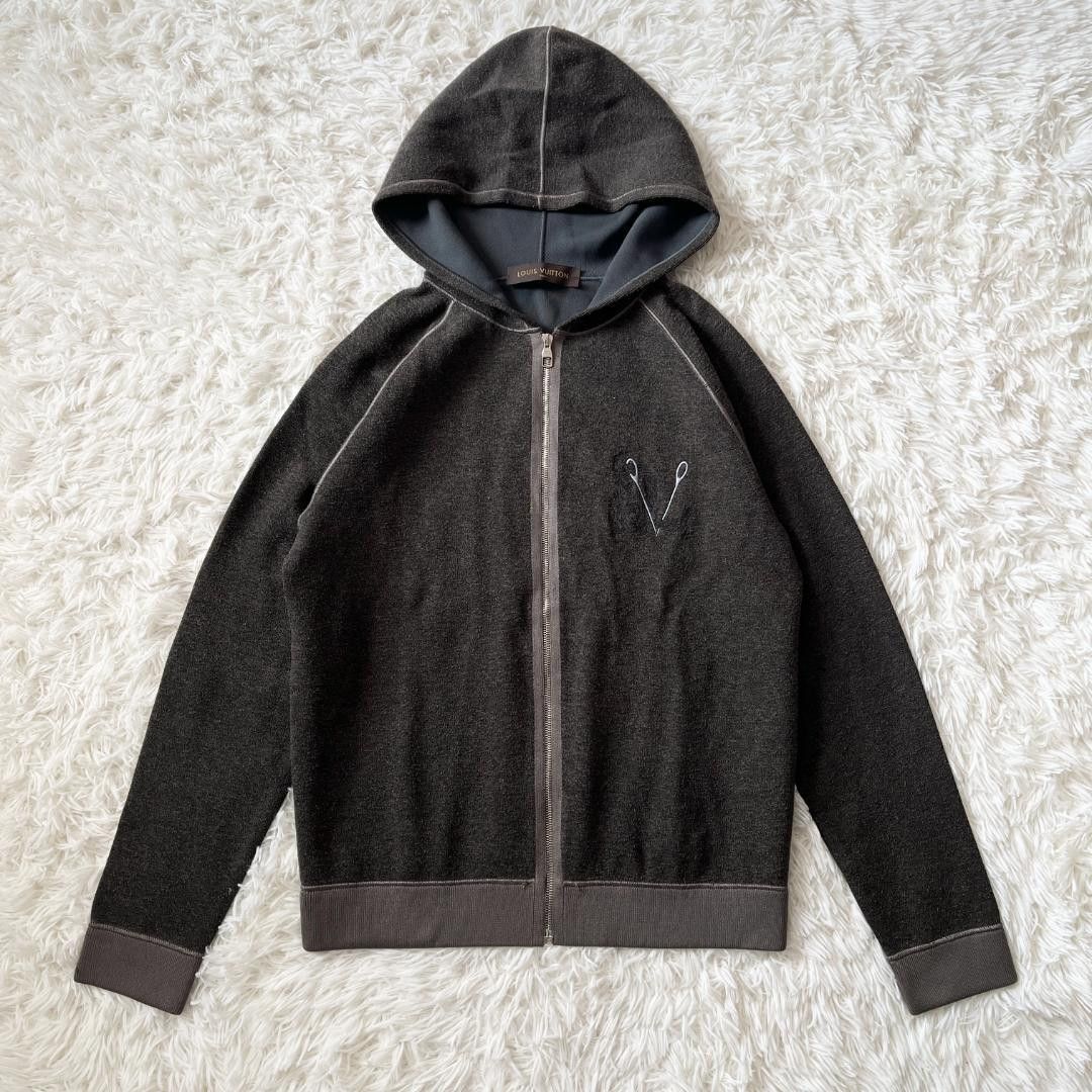 Louis Vuitton Louis Vuitton SS24 Pearl zip up hoodie | Grailed