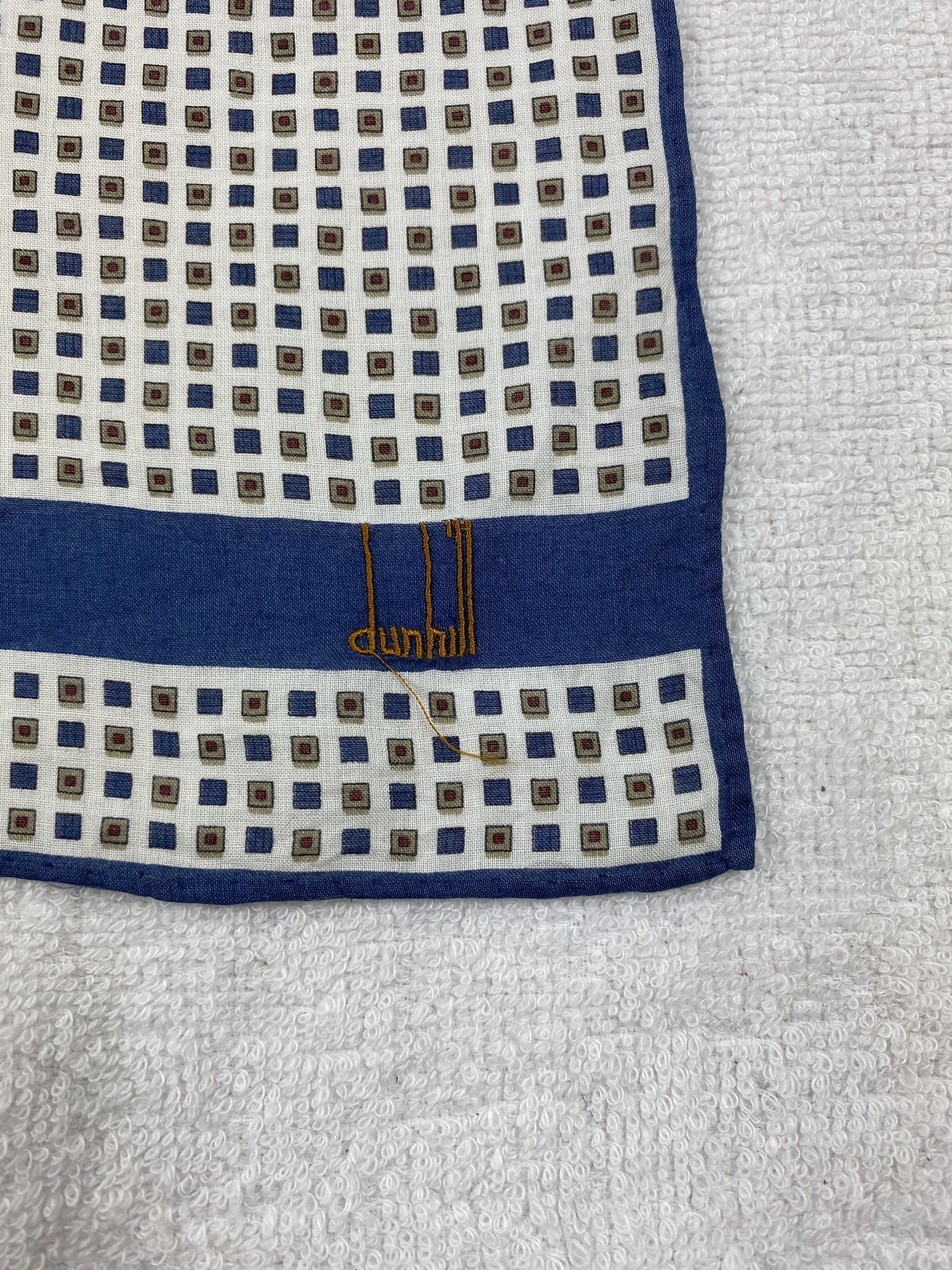 Alfred Dunhill × Vintage Alfred Dunhill Handkerchief / Bandana / Neckerchief Size ONE SIZE - 5 Thumbnail