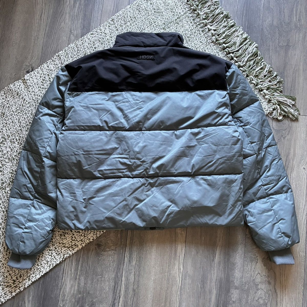 Hudson HUDSON Quilt Short Puffer Jacket in Stormy Blue Size US M / EU 48-50 / 2 - 10 Thumbnail