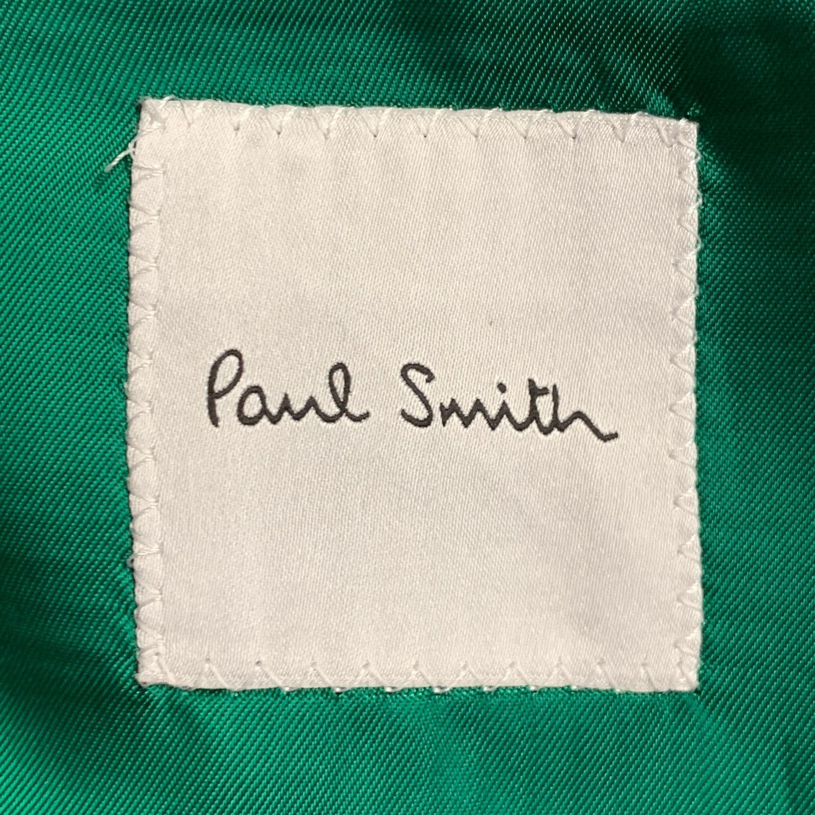 Paul Smith PAUL SMITH Navy Wool Single Button Notch Lapel Sport Coat Size 38R - 6 Thumbnail
